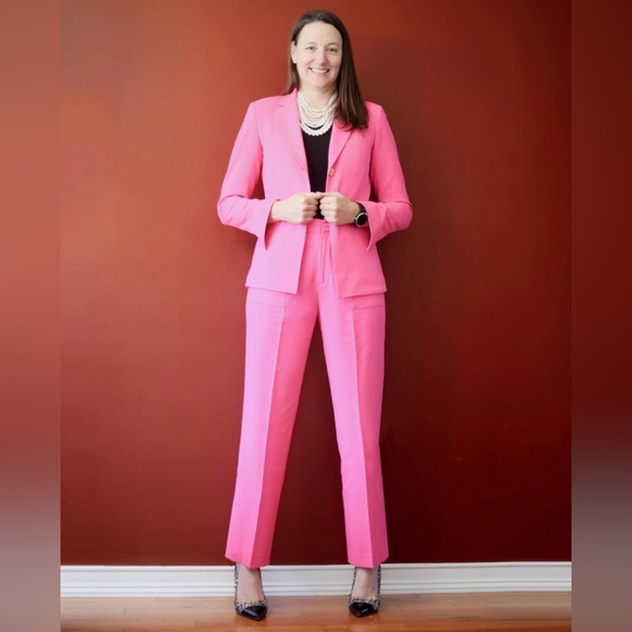 Argent Hot Pink Supermajority 1.0 Blazer Size 4 - Picture 2 of 10